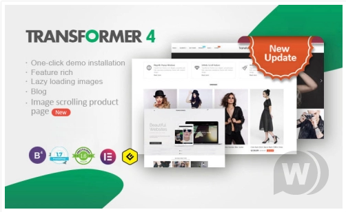 Transformer PrestaShop v4.6.0 - PrestaShop 高级响应式主题