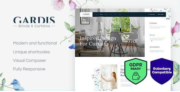 Gardis v1.2.6 – WordPress室内设计主题