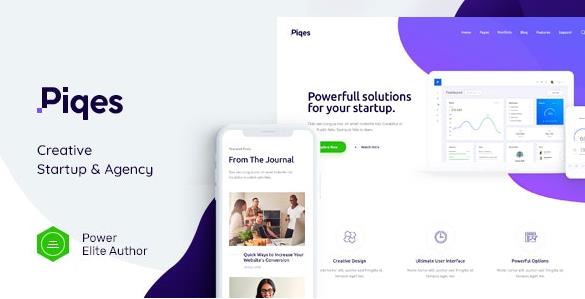 Piqes v1.0.8 – WordPress广告公司主题
