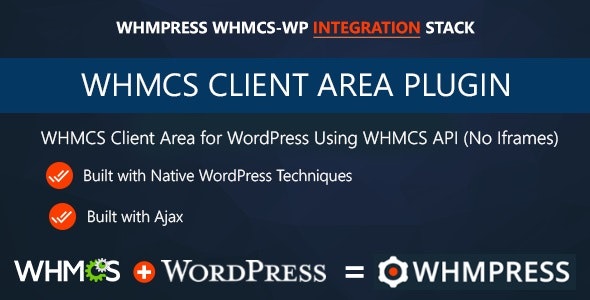 WHMCS Client Area for WordPress v4.1 Revision 7