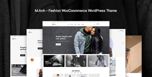 M.Anh v1.2 - WooCoommerce WordPress 时尚主题