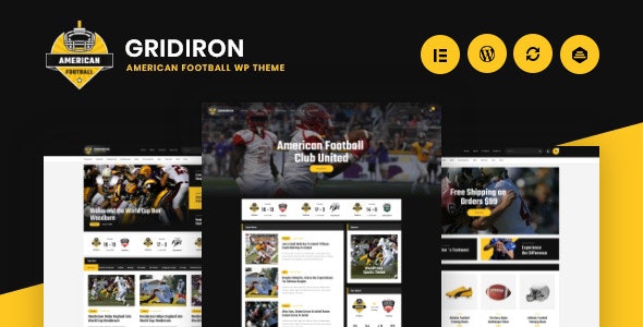 Gridiron v1.0.7 - WordPress 球队主题