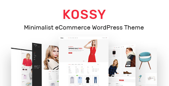 Kossy v1.28 –WordPress极简电子商务主题