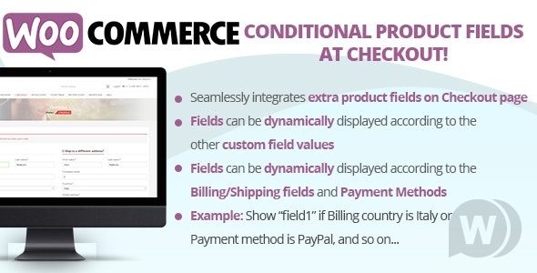 WooCommerce Conditional Product Fields at Checkout v5.9（已汉化）