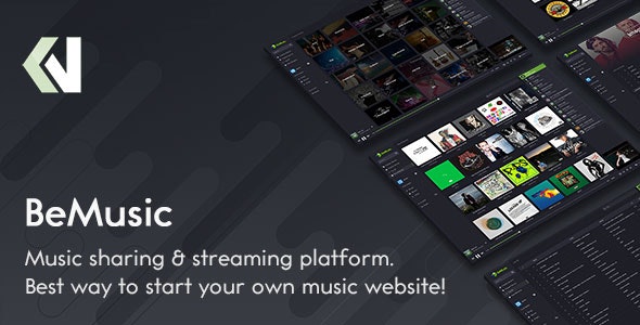 BeMusic v3.1.2（已汉化） – 音乐网站PHP源码