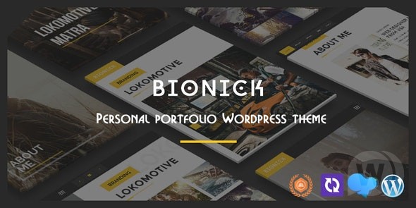 Bionick v6.9  | 个人作品集 WordPress 主题