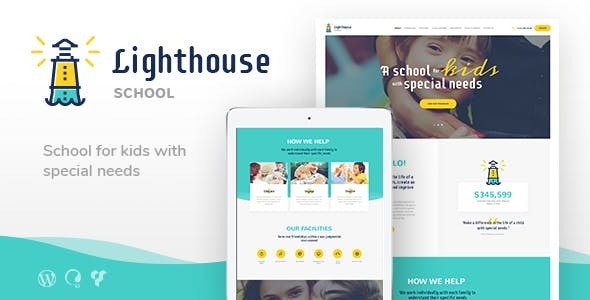 Lighthouse v1.2.5 - WordPress 残疾儿童学校主题