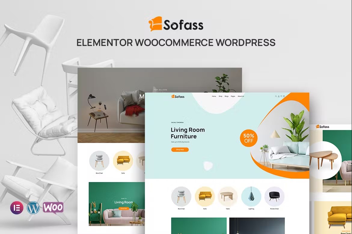 Sofas v1.0.2 - Elementor WooCommerce WordPress 主题