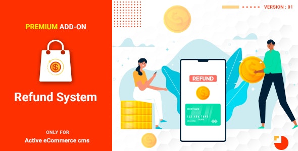 Active eCommerce Refund Add-On v1.6 - 退款系统插件