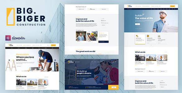Bigger v1.0.10 建筑公司商业主题