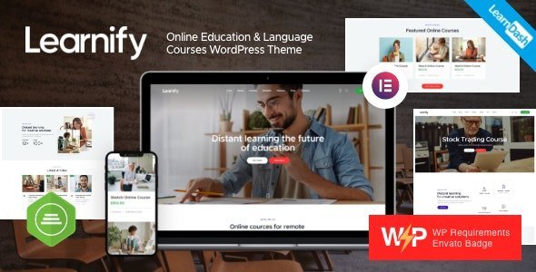 Learnify v1.12.0 - WordPress 在线教育课程主题