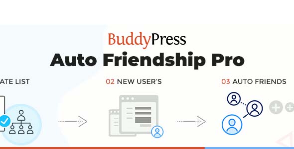 BuddyPress Auto Friendship Pro v1.1.0