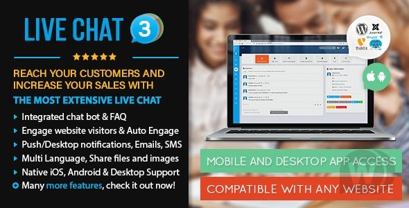 Live Chat 3 v5.1.3破解版 - 在线支持聊天
