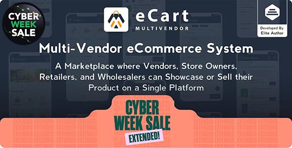 eCart v5.0.0 – 多供应商电子商务系统