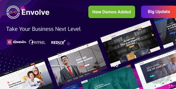 Envolve v1.8 - 商务 WordPress 主题