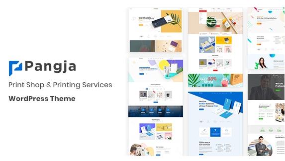 Pangja v1.5.0 –印刷店WordPress主题