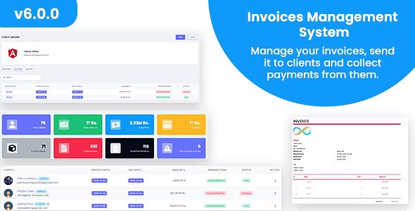 Invoices v7.1.0 – Laravel 发票管理系统 - 账单管理