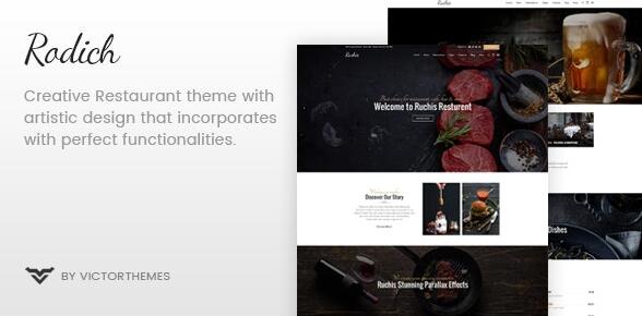 Rodich v2.2 – WordPress餐厅主题