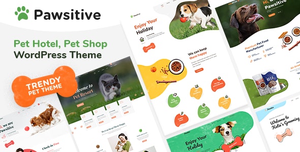 Pawsitive v1.2.2 - WordPress 宠物店主题