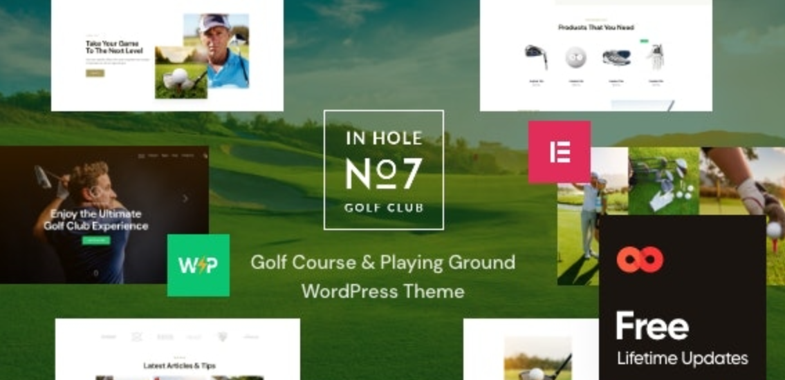 N7 v2.5 - Golf Club & Course Sports & Events WordPress 主题