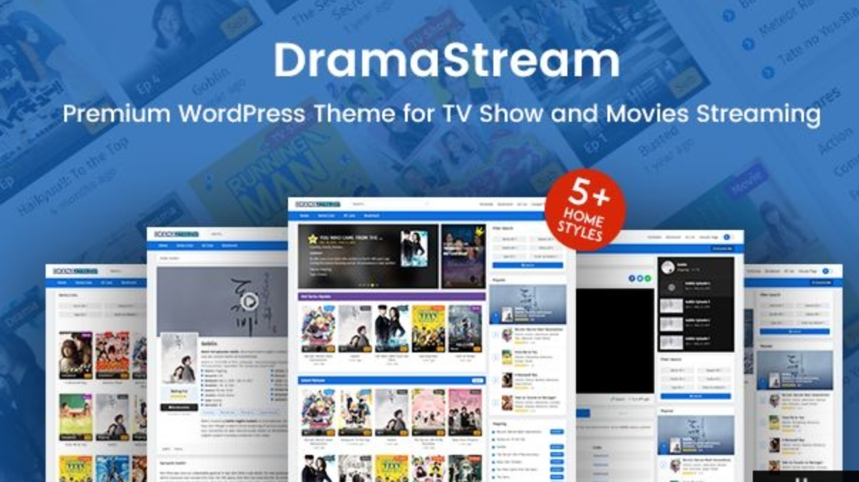 DramaStream v2.1.3 - WordPress 主题