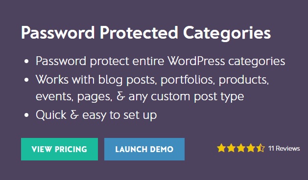 Barn2 Media Password Protected Categories v2.1.20（已汉化） - WordPress 密码保护插件