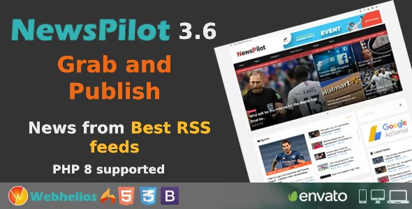 NewsPilot v3.6 – 自动新闻聚合器php源码