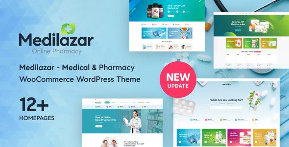 Medilazar v1.2.6 – Pharmacy Medical WooCommerce WordPress Theme