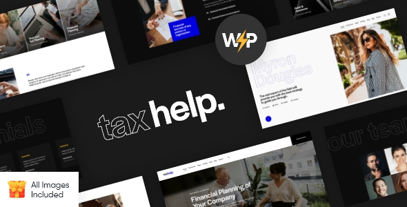 Tax Help v2.16 – Finance & Business Accounting Adviser WordPress Theme