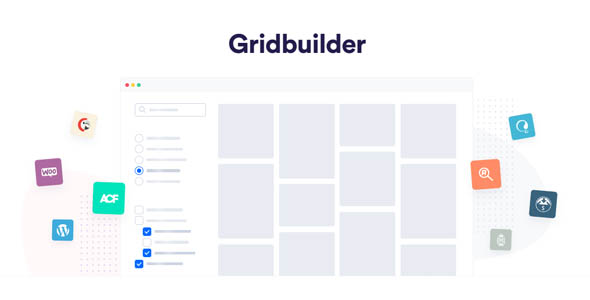 WP Grid Builder v2.1.4（已汉化） - WordPress高级可过滤和多面网格插件