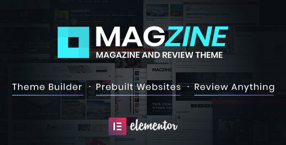 Magzine v2.4 – Elementor 评论和杂志主题