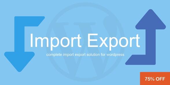 WP Import Export v3.9.27免激活版（已汉化） - WordPress导入导出插件