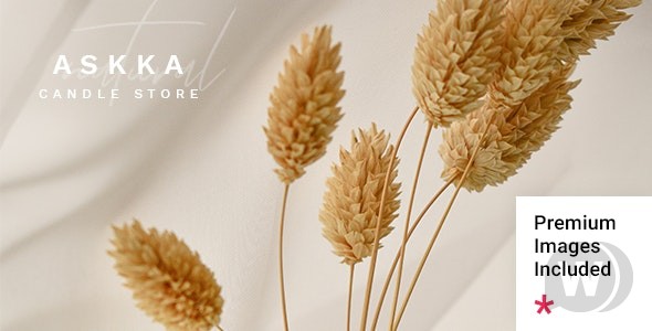 Askka v1.0 - Candle Shop 模板 WordPress