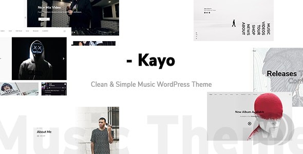 Kayo v1.4.0 - 简单的 WordPress 音乐主题