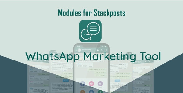 Whatsapp Marketing Tool Module For Stackposts v5.0.3 - Whatsapp 营销工具模块