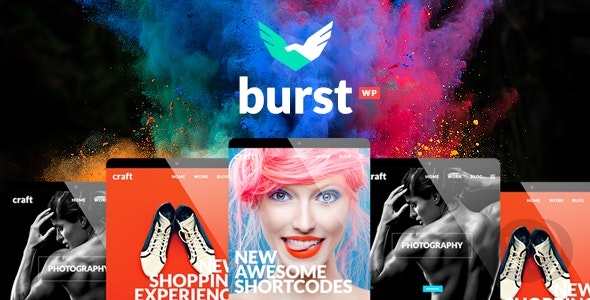 Burst v3.5 - WordPress 设计工作室的模板