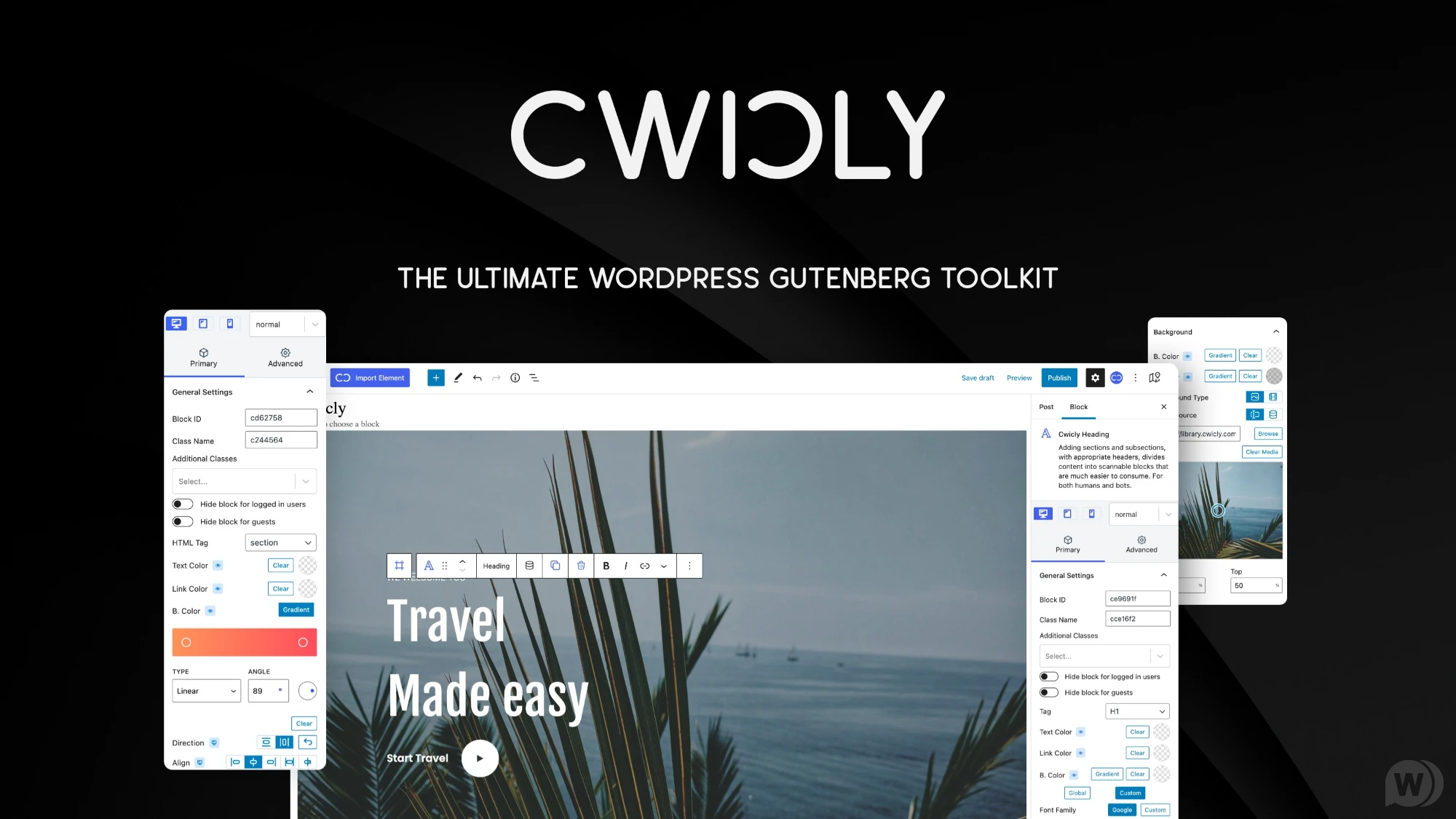 Cwicly v1.2.9.5.8.4（已汉化） - 终极 WordPress 古腾堡工具包