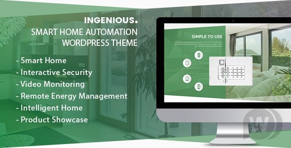 Ingenious v1.2.2（已汉化） - WordPress智能家居主题