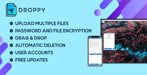 Droppy v2.6.4 – 在线文件传输和共享