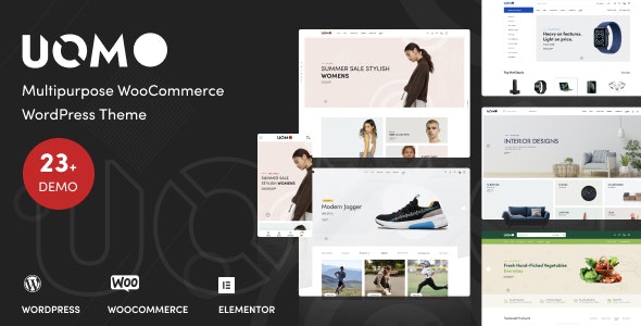 Uomo v2.0.1 - 多用途 WooCommerce WordPress 主题