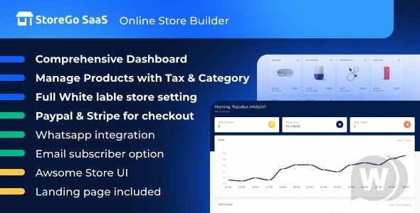 StoreGo SaaS v7.0 - 在线商店构建器