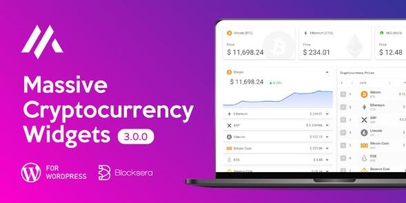 Massive Cryptocurrency Widgets – Crypto Plugin v3.2.1 破解版