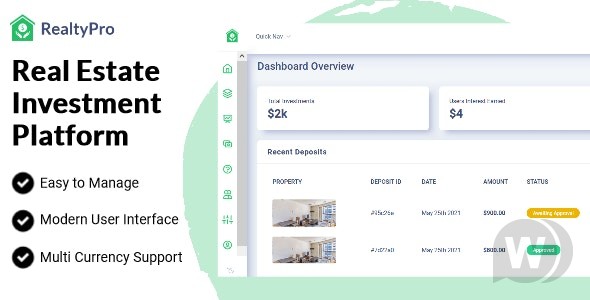 Realty Pro v1.0 - 房地产投资平台