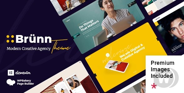 Brünn v1.9 - 创意机构 WordPress 主题