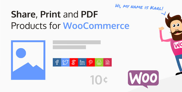 Share, Print and PDF Products for WooCommerce v2.8.2