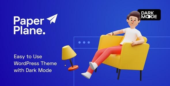 Paper Plane v1.1.2 – 创意视差 WordPress 博客主题