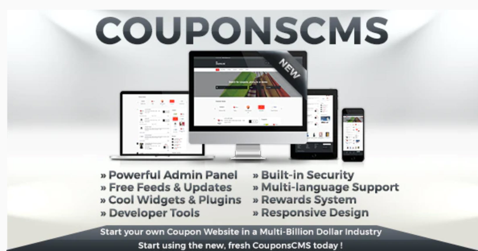 Coupons CMS v7.50  - 优惠券CMS