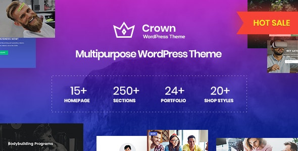 Crown v1.0.4 – 多用途 WordPress 主题