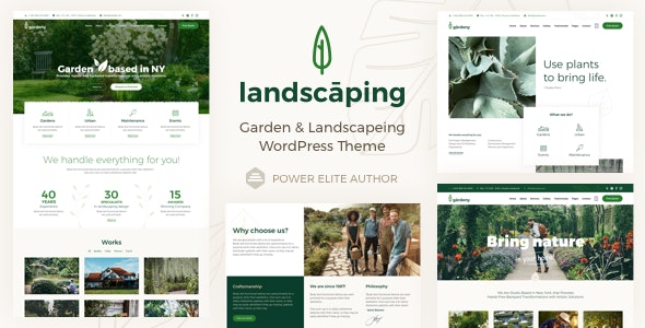 Landscaping v16.2 – WordPress园林绿化主题