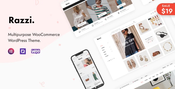 Razzi v2.1.3 - WooCommerce 的多用途 WordPress 主题